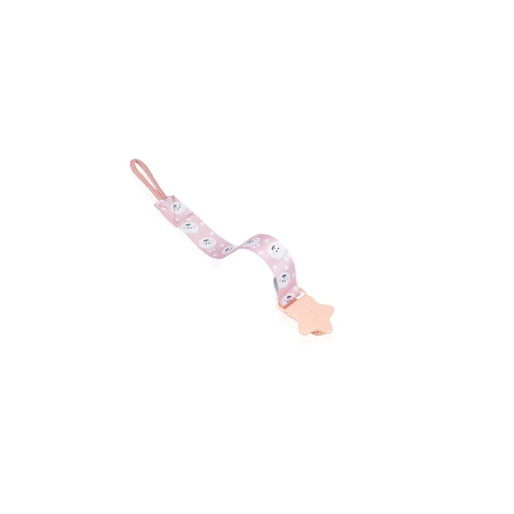 Babyjem Klipsli Emzik Askısı Pembe