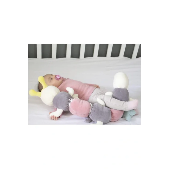 Babyjem Pembe Uyku Arkadaşı Oyuncaklı Tırtıl
