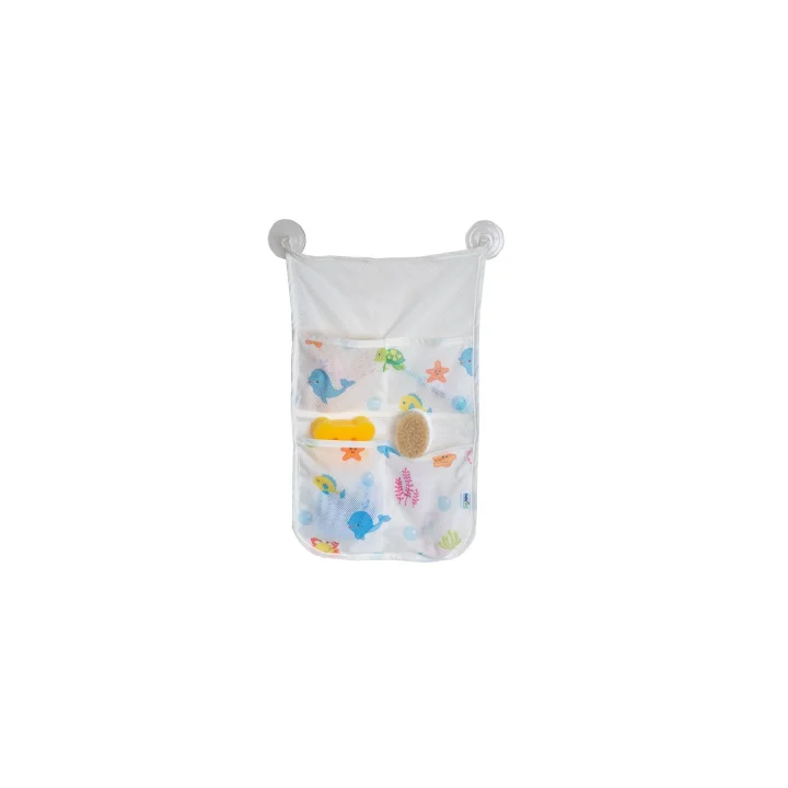 Babyjem Bebek Banyo Oyuncak Torbası - Beyaz