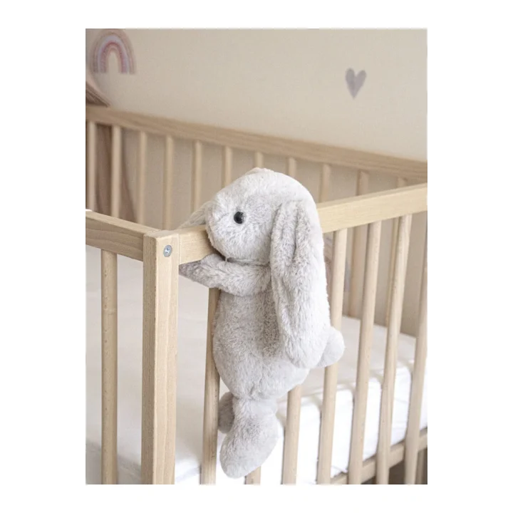 Babyjem Uyku Arkadaşım Oturabilen Tavşan Gri 35 cm