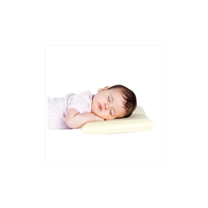 Babyjem Boğulma Önleyici Bebek Yastığı Ekru