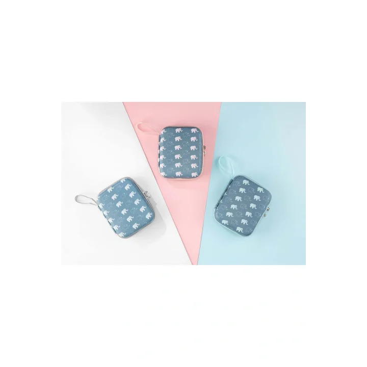 Babyjem Çantalı Bebek Bakım Seti 9 Parça Pembe