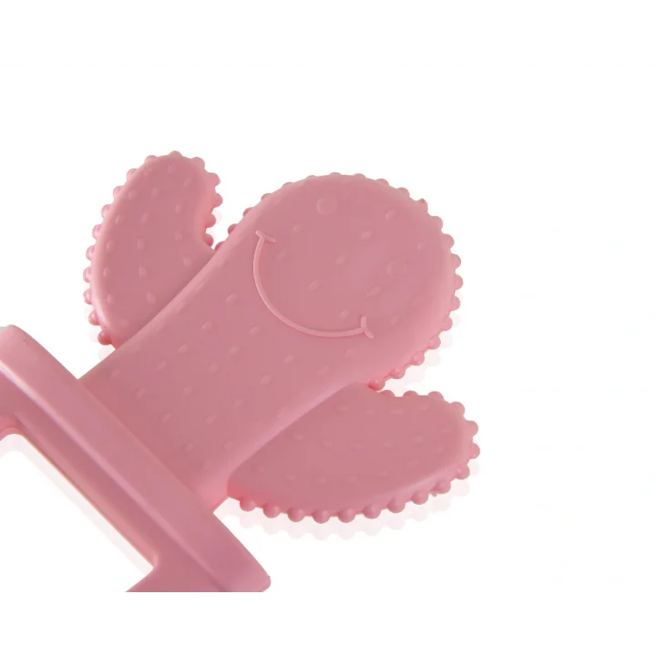 Babyjem Yumuşak Diş Kaşıyıcı Kaktüs Pembe