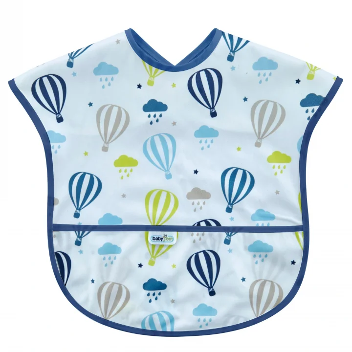 Babyjem Baskılı Blw Kolsuz Mama Önlüğü Balon Desen