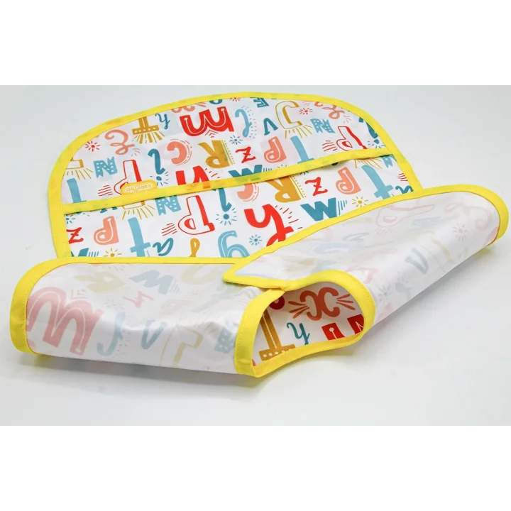 Babyjem Baskılı Blw Kolsuz Mama Önlüğü Harf Desen