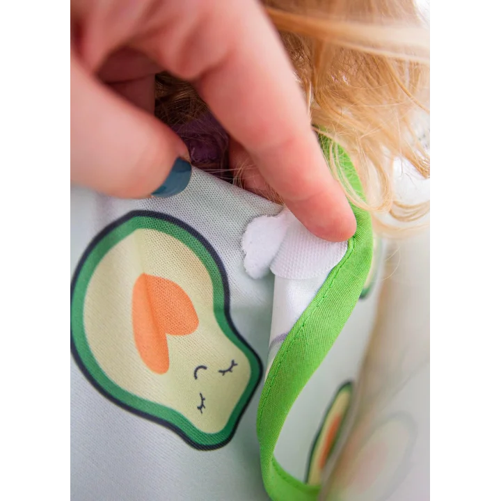 Babyjem Baskılı Blw Kolsuz Mama Önlüğü Avakado Desen