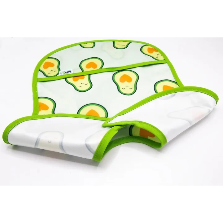 Babyjem Baskılı Blw Kolsuz Mama Önlüğü Avakado Desen