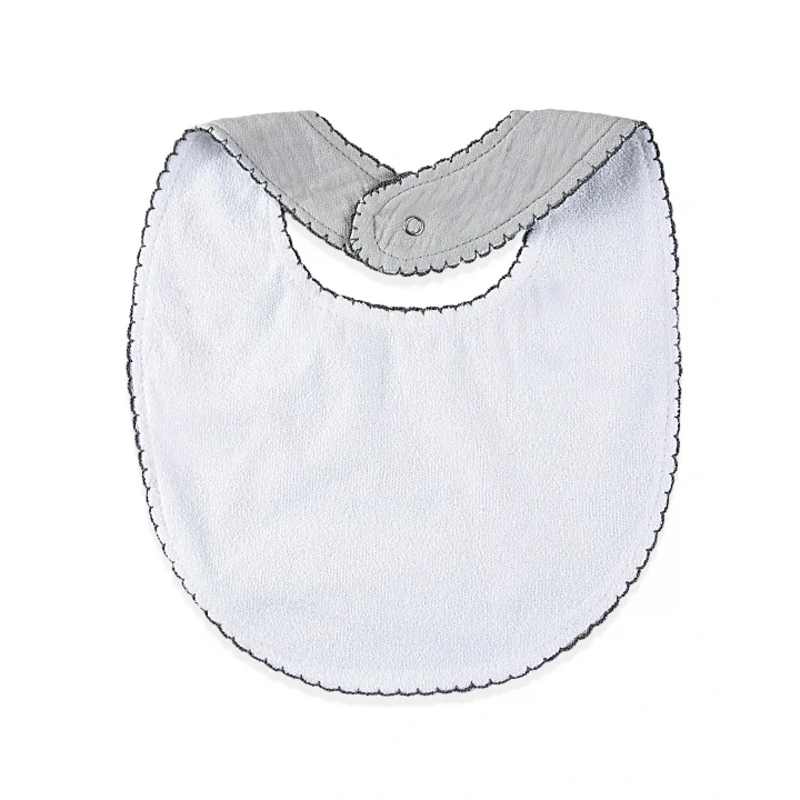 Babyjem Bürümcük Soft Müslin Mama Önlüğü Gri