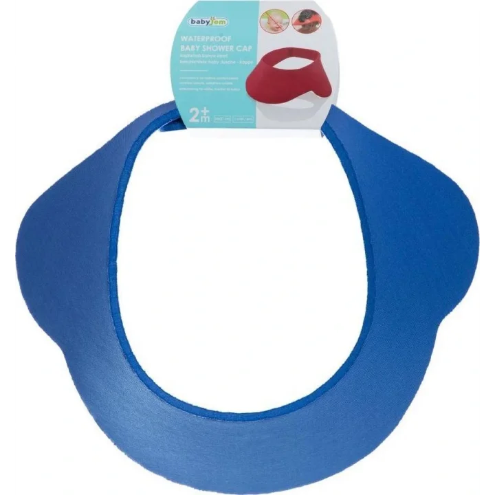 Babyjem Cırtlı Ayarlanabilir Banyo Siperi Lacivert