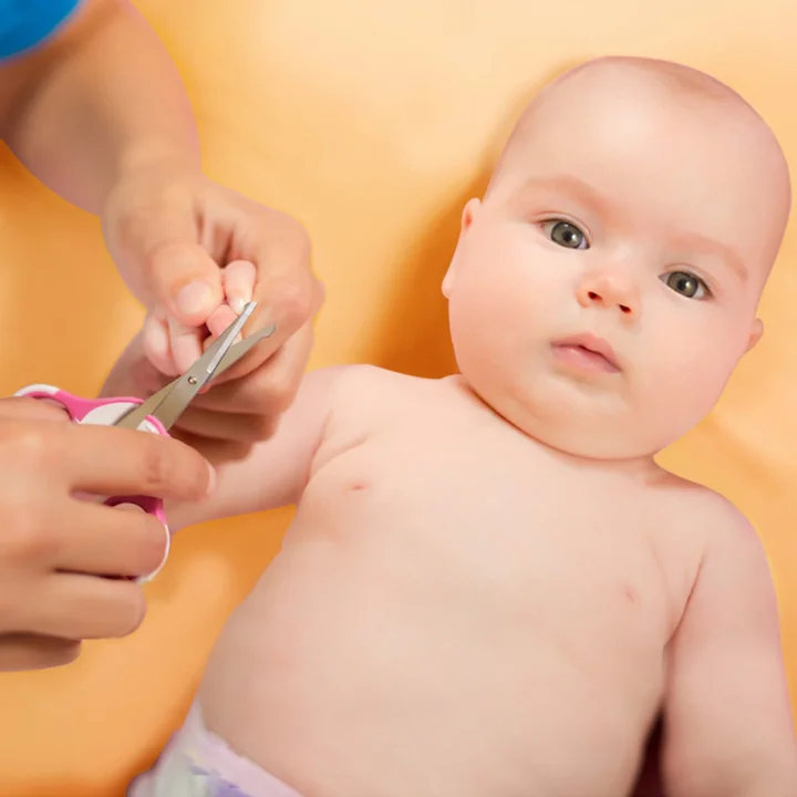 Babyjem Koruyucu Kılıflı Bebek Tırnak Makası Pembe