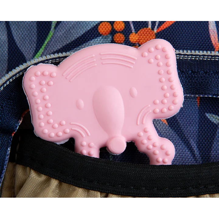 Babyjem Yumuşak Diş Kaşıyıcı Fil Pembe
