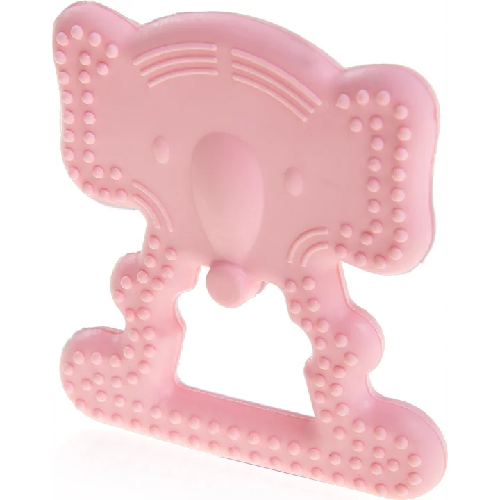 Babyjem Yumuşak Diş Kaşıyıcı Fil Pembe