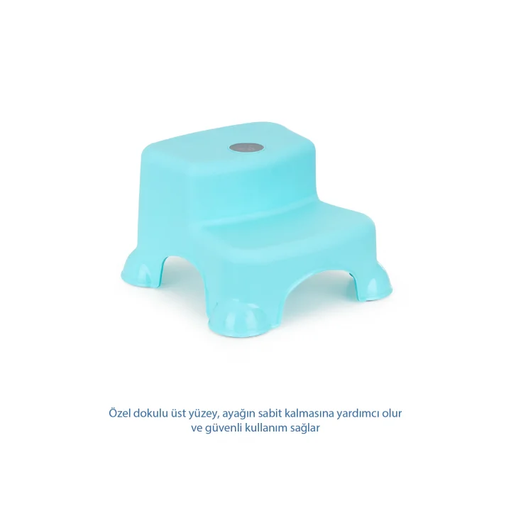 Babyjem Kaydırmaz Bebek Katlı Basamağı Mint Yeşili