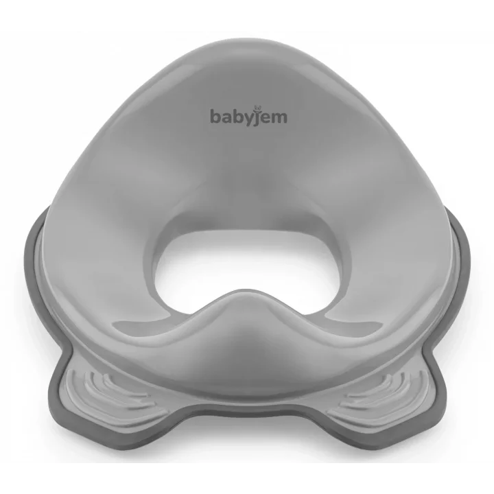 Babyjem Soft Kaymaz Klozet Adaptörü New Soft Gri