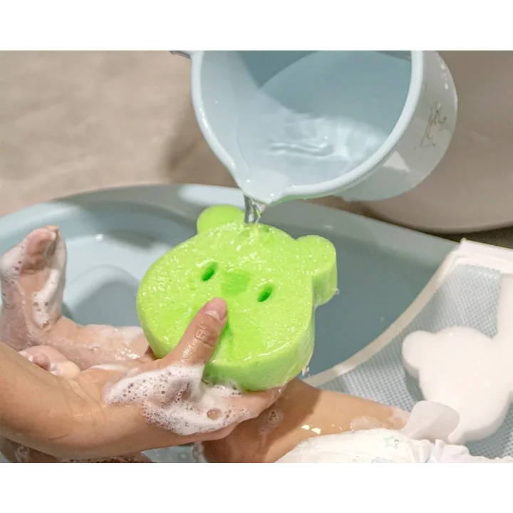 Babyjem Yumuşak Bebek Banyo Yıkama Süngeri 4 Adet