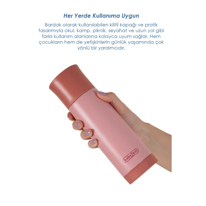 Babyjem Bebek Mama Çelik Termos 400ML