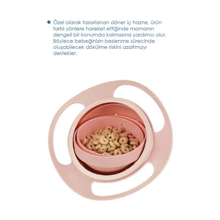 Babyjem Dökülmeyen Tabak Soft Pembe