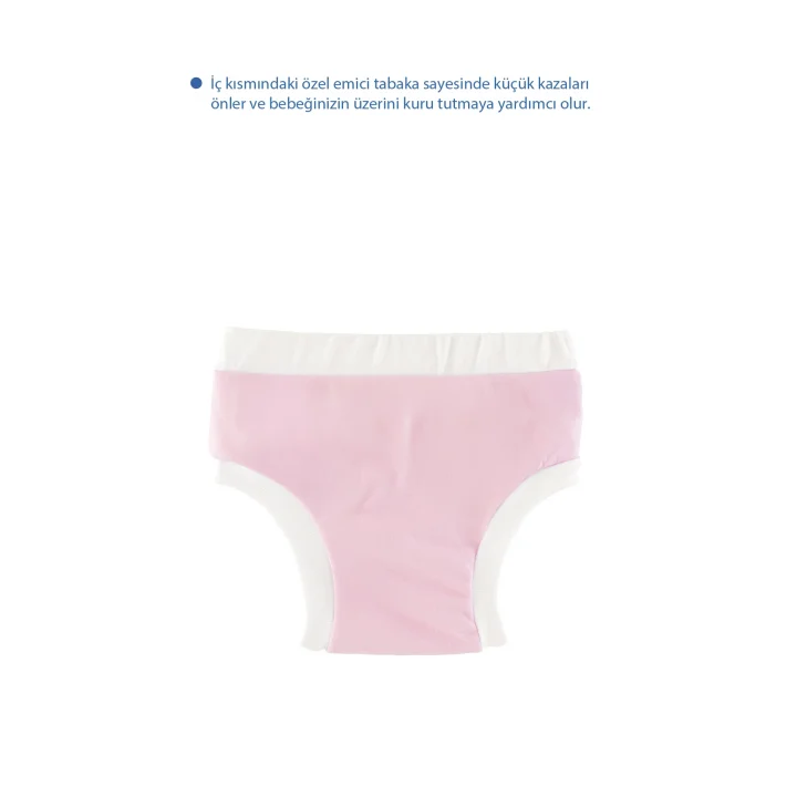 Babyjem Soft Alıştırma Külodu Pembe 3 Yaş