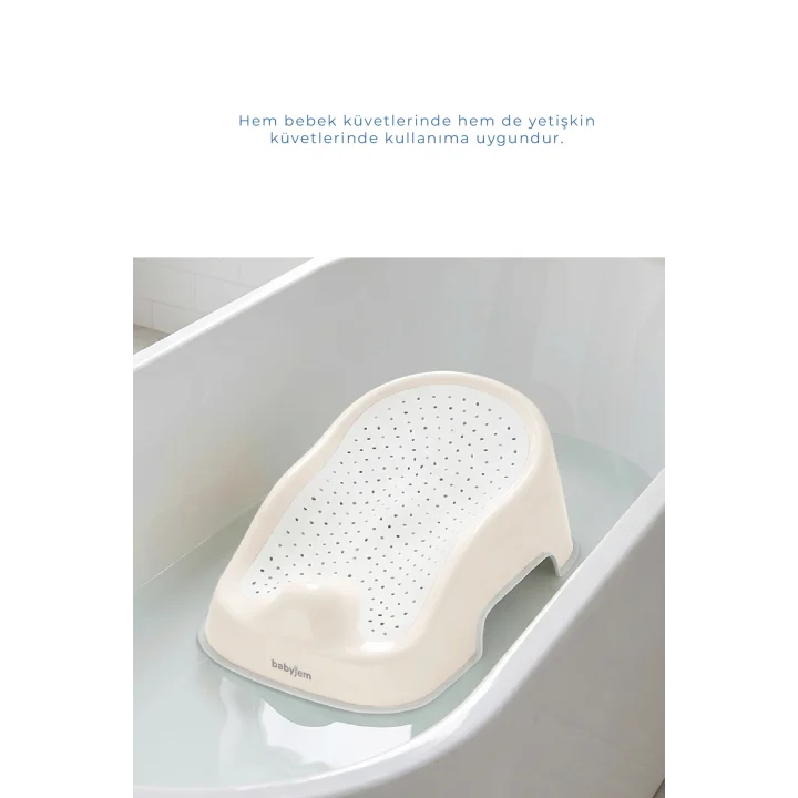 Babyjem Soft Banyo Desteği Bebek Yıkama Yardımcısı Kum Beji