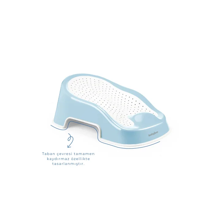 Babyjem Soft Banyo Desteği Bebek Yıkama Yardımcısı Soft Mavi