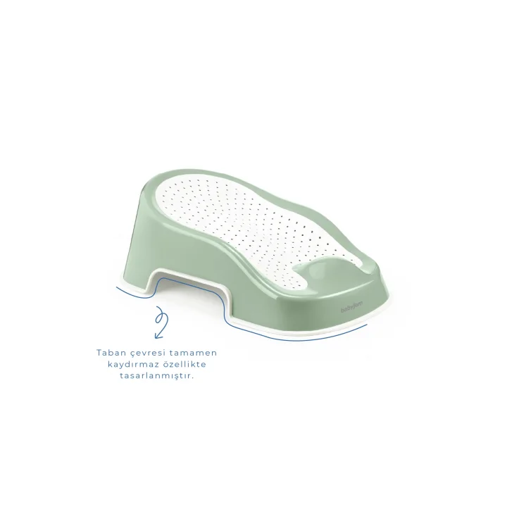 Babyjem Soft Banyo Desteği Bebek Yıkama Yardımcısı Soft Yeşil