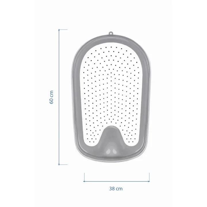 Babyjem Soft Banyo Desteği Bebek Yıkama Yardmcısı Soft Gri