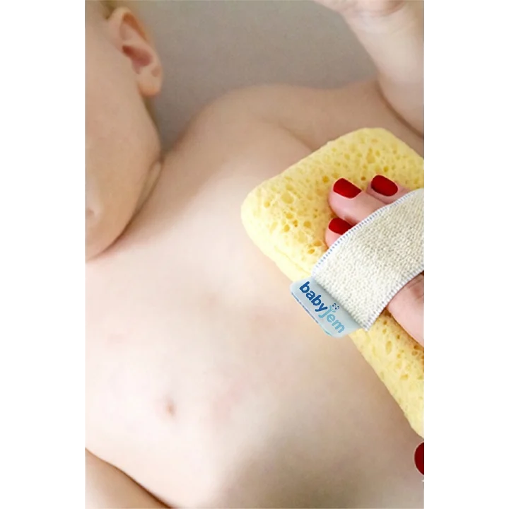 Babyjem Soft Lastikli Bebek Yıkama Banyo Süngeri