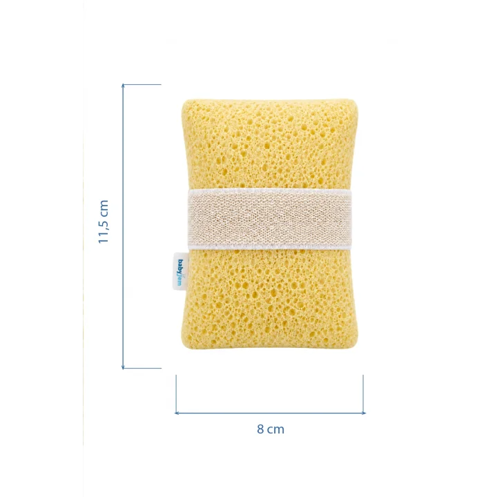 Babyjem Soft Lastikli Bebek Yıkama Banyo Süngeri