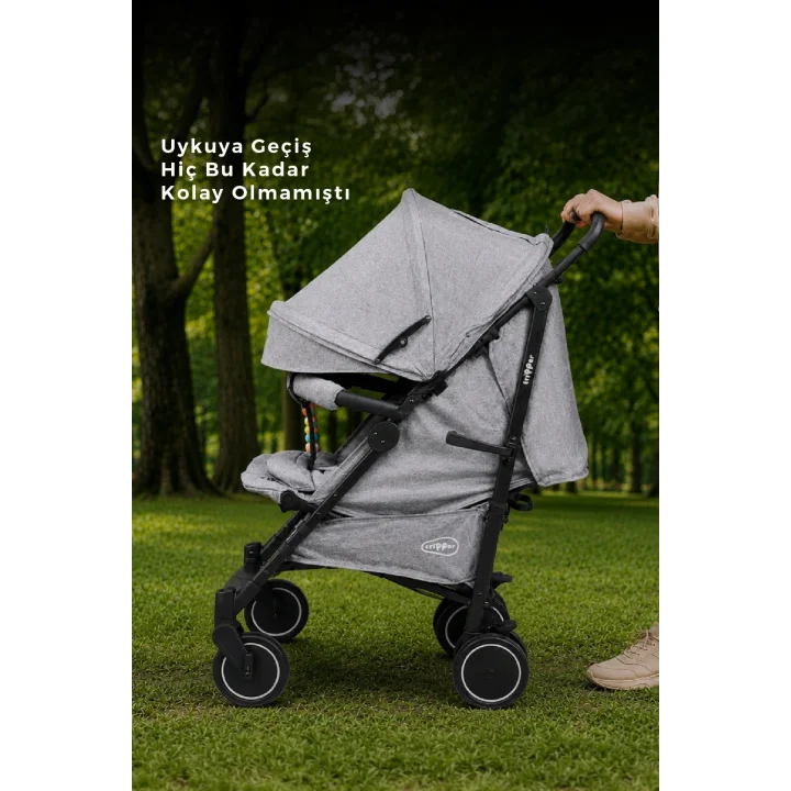 Tripper Molly Termal 4 Mevsim Yeni Nesil Baston Bebek Arabası Gri