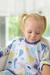 Babyjem Baskılı Blw Kollu Mama Önlüğü Balon Desen