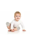 Babyjem Örgü Emekleme Dizliği Bej