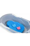 Babyjem Bebek Küvet İçi Sünger + Yıkama Süngeri Mavi