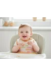 Babyjem Leke Tutmaz Giymeli Mama Önlüğü Pastel Şerit