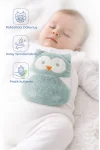 Babyjem Kiraz Çekirdekli Baykuş Kadife Rahatlatıcı Gaz Kemeri & Gaz Yastığı - Yeşil