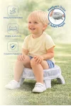 Babyjem 2 İn 1 Portatif Katlanabilir Seyahat Lazımlığı Klozet Adaptörü Soft Yeşil + 5 Hediye Poşet