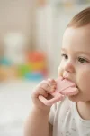 Babyjem Yumuşak Diş Kaşıyıcı Kaktüs Pembe