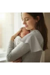 Babyjem Bürümcük Anne Omuz Örtüsü Gri