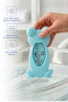 Babyjem Cıvasız Kurbağa Banyo Oda Termometresi Turkuaz