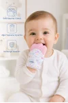 Babyjem Bebek Diş Kaşıyıcı Eldiveni Kelebek Pembe