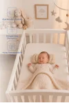 Babyjem Ayarlanabilir Düz Kafa Yastığı Somon Çiçek