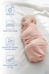 Babyjem İnterlok Pamuklu Bebek Kundak Somon
