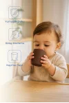 Babyjem Kolay Kavrama Silikon Bardak Latte