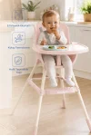 Babyjem XSoft Mama Sandalyesi Soft Pembe
