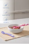 Babyjem Yumuşak Uçlu Mama Kaşığı Pembe-Mor