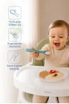 Babyjem Yumuşak Uçlu Silikon Kaşık Mint