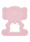 Babyjem Yumuşak Diş Kaşıyıcı Fil Pembe