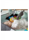 Babyjem Güvenlikli Aktivite Oyun Halısı Yeşil 25 Adet Top Hediyeli