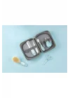 Babyjem Çantalı Bebek Bakım Seti 9 Parça Mavi