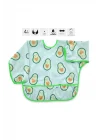 Babyjem Baskılı Blw Kollu Mama Önlüğü Avakado Desen