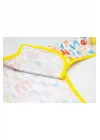 Babyjem Baskılı Blw Kollu Mama Önlüğü Harf Desen
